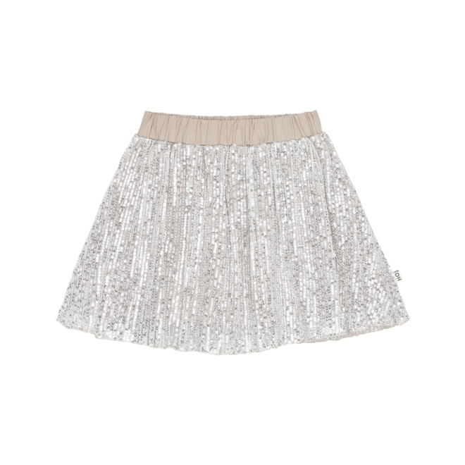 House of Jamie - Sequins Skirt Ecru