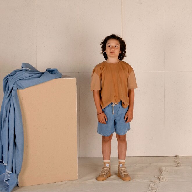 Nixnut - Bunk short jeans blue