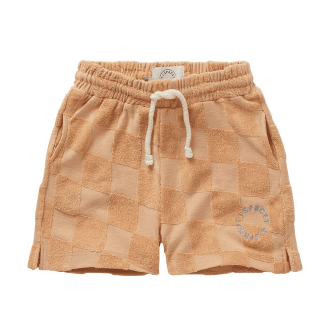Sproet & Sprout - Shorts terry blocks Nectarine