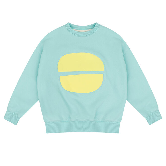 Jenest - Jules sweater aqua green