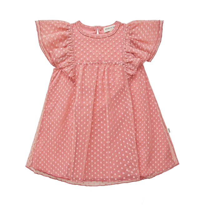 House of Jamie - Butterfly dress Rose mesh