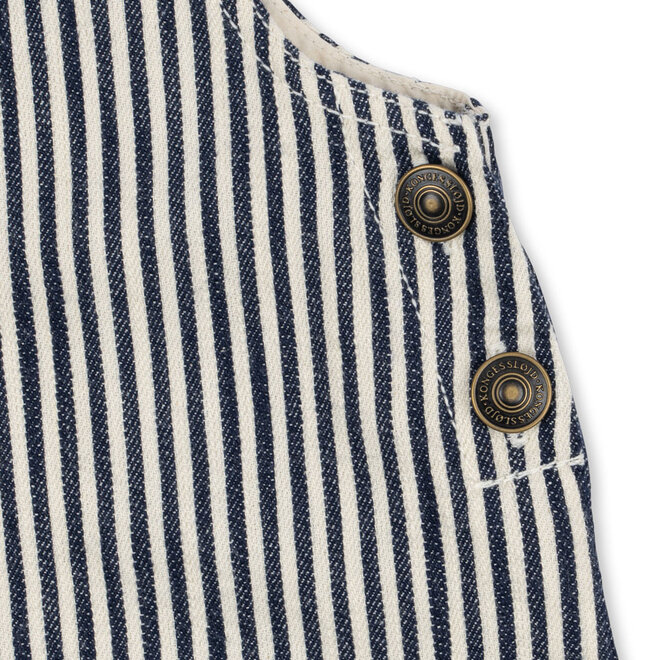 Konges Slojd - Fender overall - Naval stripe
