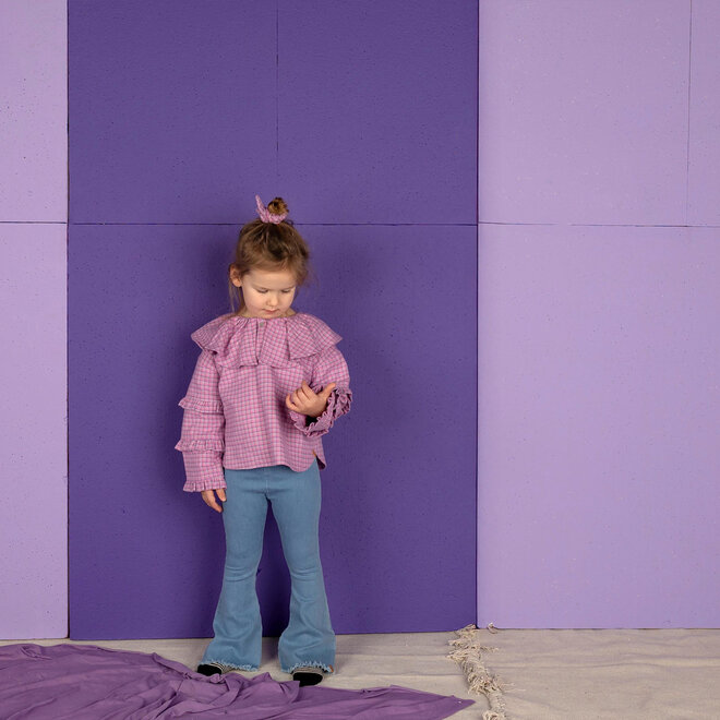 Nixnut - Les top Lila checkered