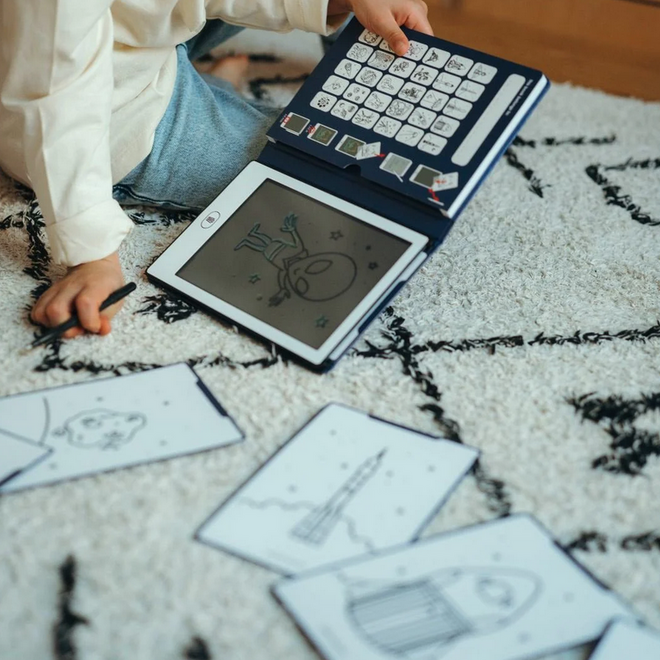 Kidywolf - REFIL KIDYDRAW-MINI Dinosaurussen/Sterrenstelsel