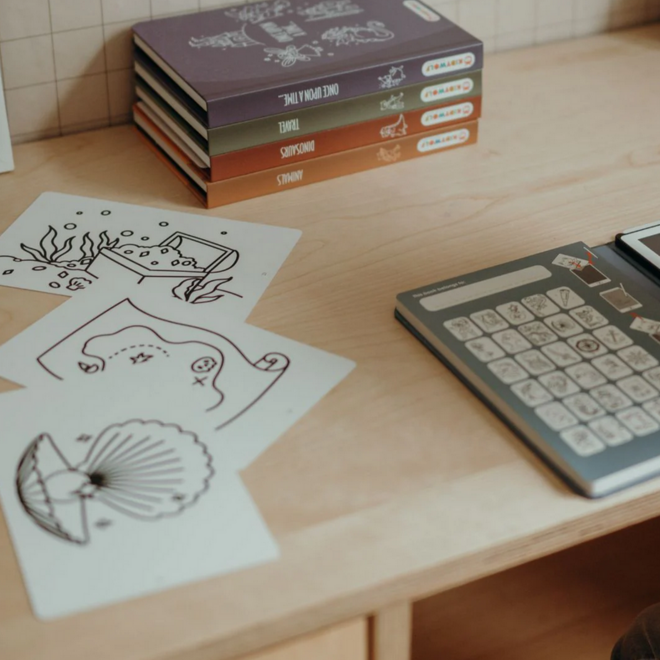 Kidywolf - REFIL KIDYDRAW-MINI Dieren over de hele wereld/Oceanen en piraten