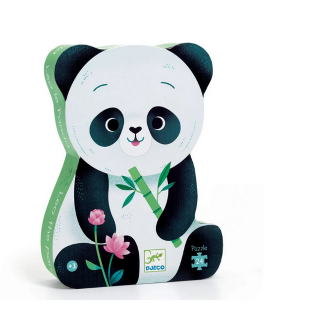 Djeco - Puzzel Leo the panda 24 stuks