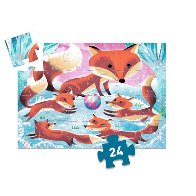 Djeco - Puzzel Ginger, petit renard 24 pièces
