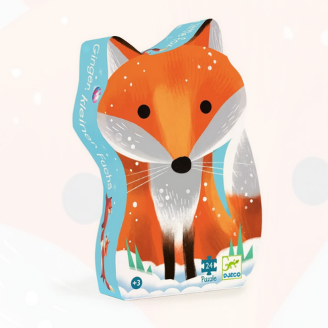 Djeco - Puzzel Ginger, little fox 24 pieces
