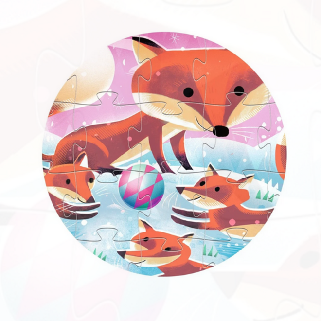 Djeco - Puzzel Ginger, little fox 24 pieces