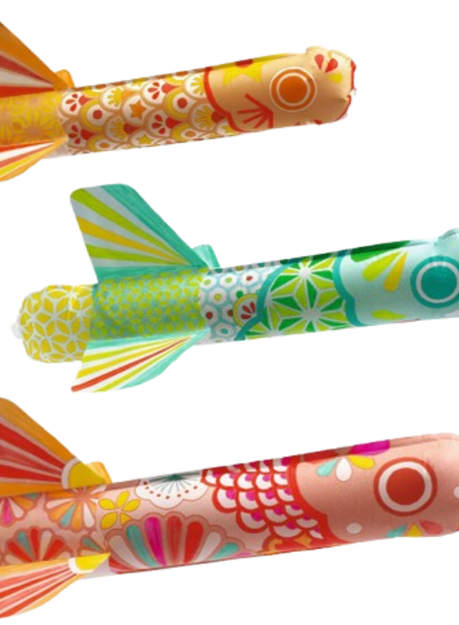Djeco - DIY Koinobori - Flying fish craft kit