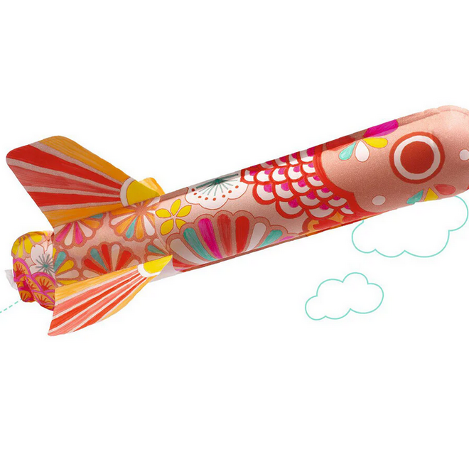 Djeco - DIY Koinobori - Flying fish craft kit