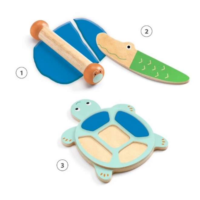 Djeco - Set spelen met klei - Myplastijungle