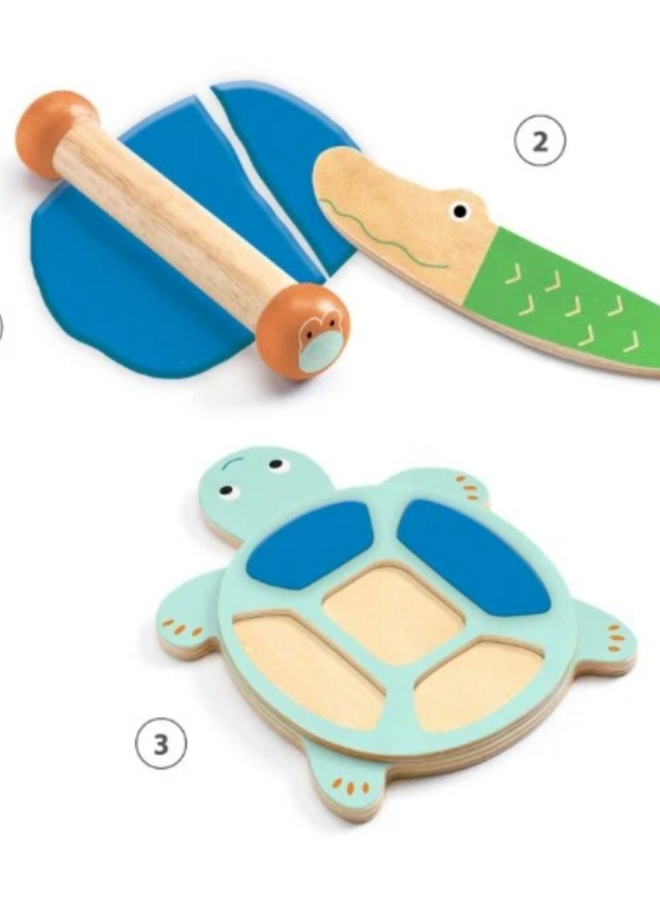 Djeco - Set spelen met klei - Myplastijungle
