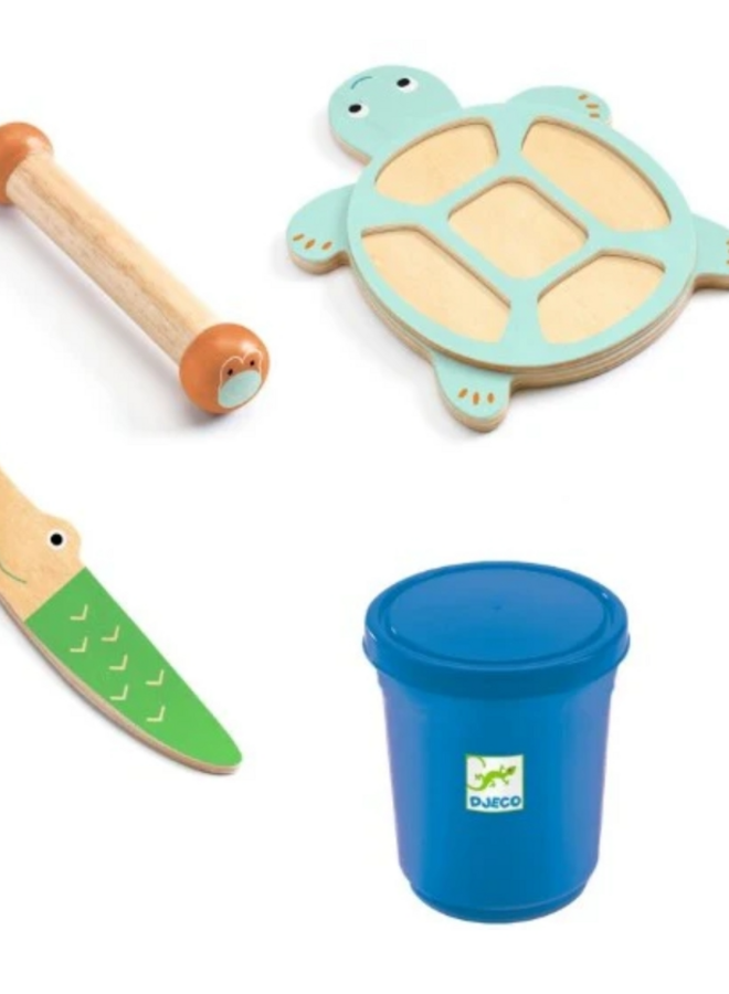 Djeco - Set spelen met klei - Myplastijungle