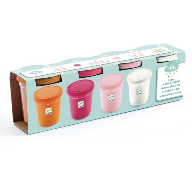 Djeco - Pâte à modeler- Sweet (4 pieces)
