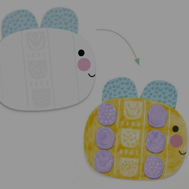 Djeco - Knutselset Magische vingerverf