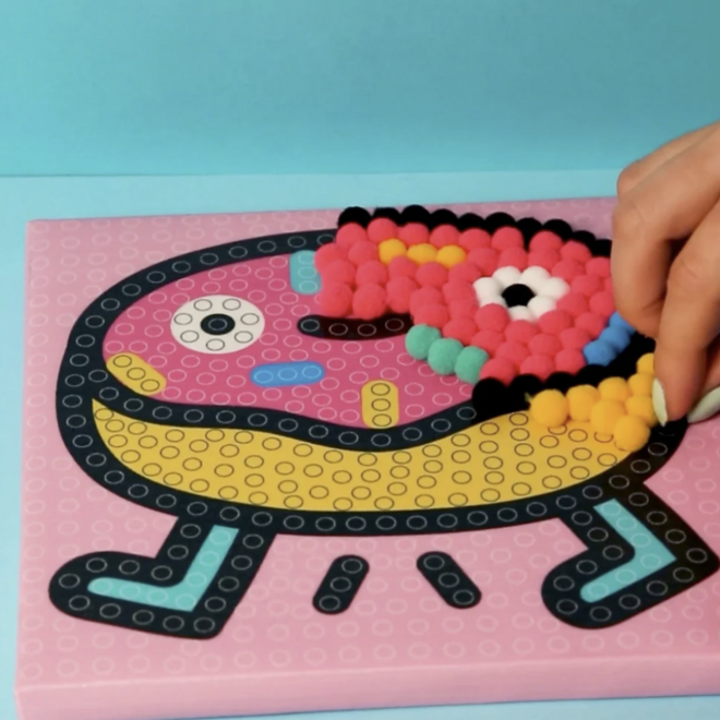 OMY - Donut Pom Pom art