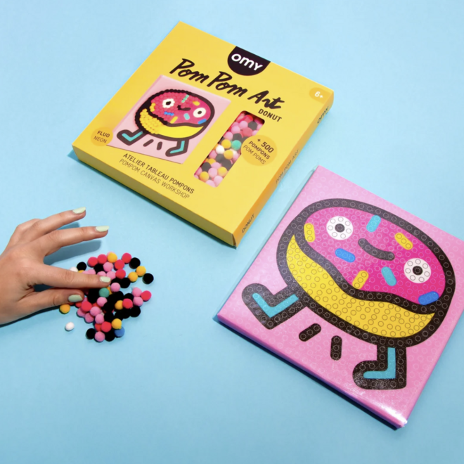OMY - Donut Pom Pom art
