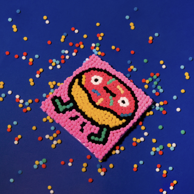 OMY - Donut Pom Pom art