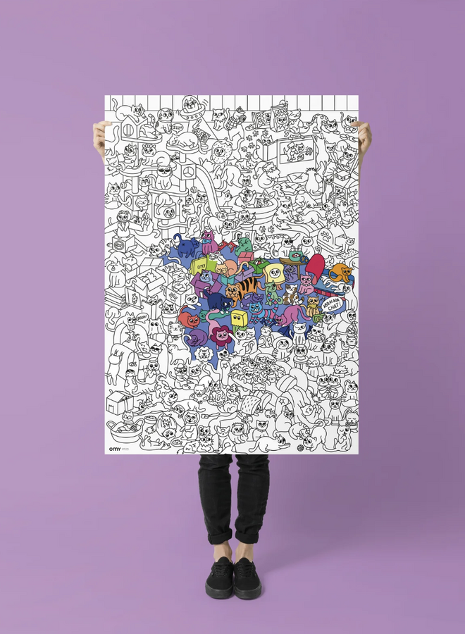 OMY - Kitty - Giant Poster
