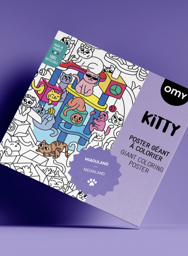 OMY - Kitty - Giant Poster