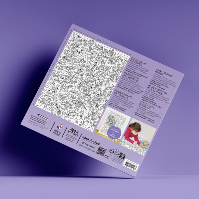 OMY - Kitty - Giant Poster