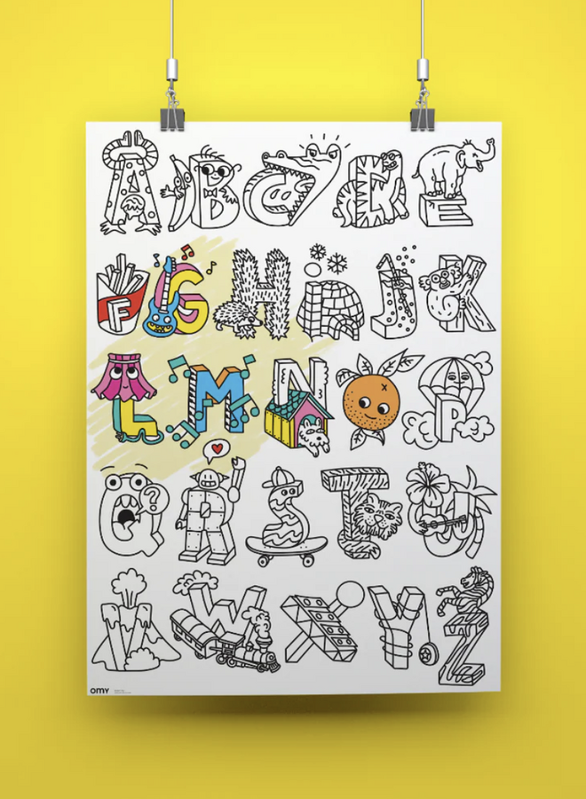 OMY - ABC - Giant Poster
