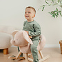 Noukie's - Pyjama Fluweel - Funny Mammoth (2-delig)