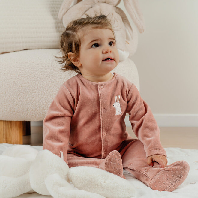 Noukie's - Set van 2 pyjamas Fluweel - Autumn forest