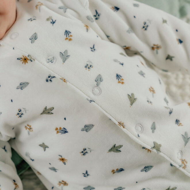 Noukie's - Pyjama Fluweel - Lovely bird