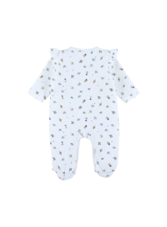Noukie's - Pyjama Fluweel - Lovely bird