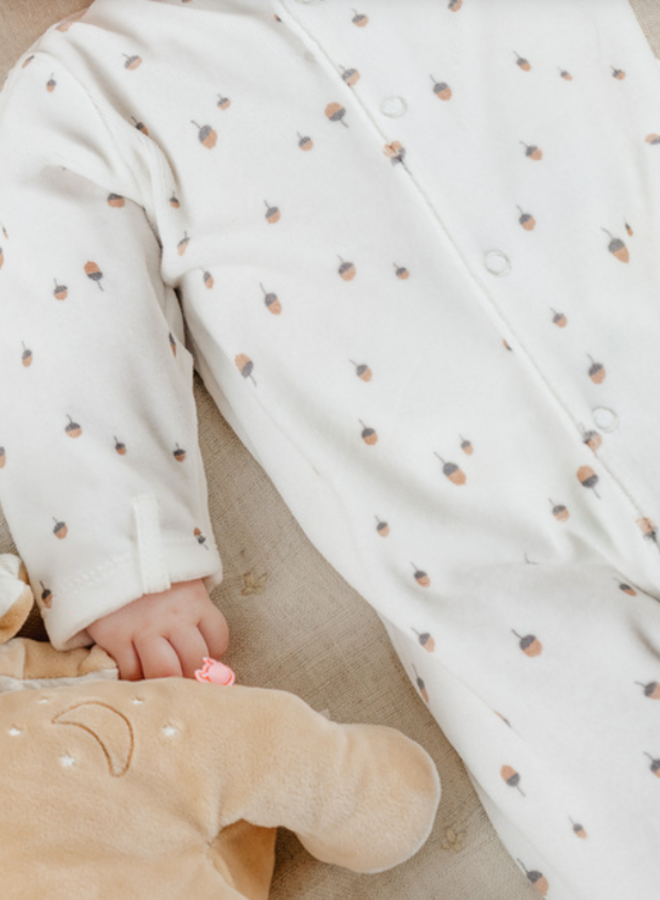Noukie's - Set van 2 pyjamas Fluweel - Fancy Fox