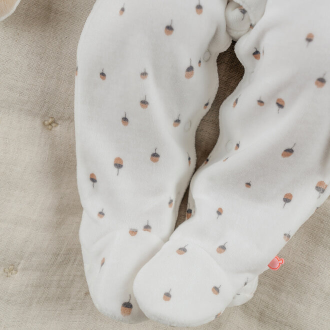 Noukie's - Set van 2 pyjamas Fluweel - Fancy Fox