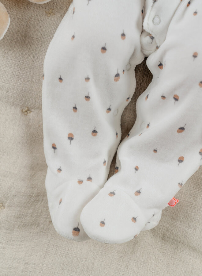 Noukie's - Set van 2 pyjamas Fluweel - Fancy Fox