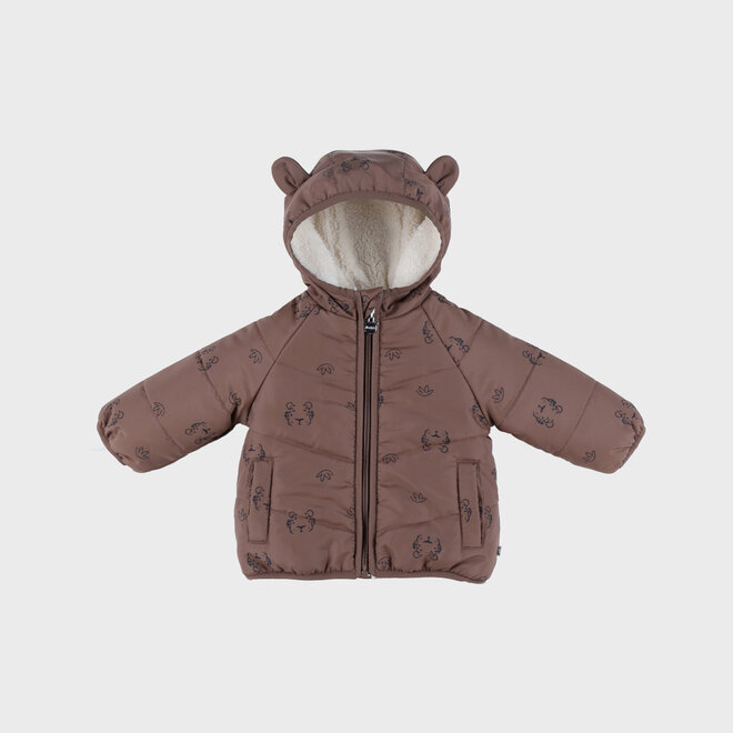 Noukie's - Tiger jacket chocolat brown