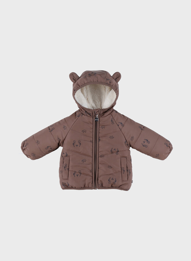 Noukie's - Tiger jacket chocolat brown