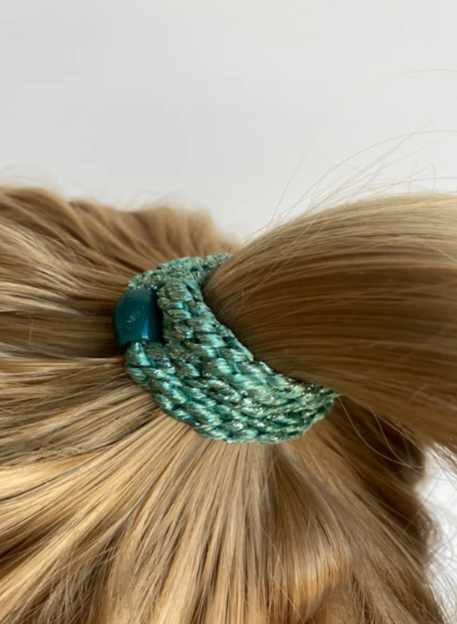 KKNEKKI Pistacio glitter Hairband and bracelet