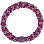 KKNEKKI Mulberry Mauve stripe Hairband and bracelet