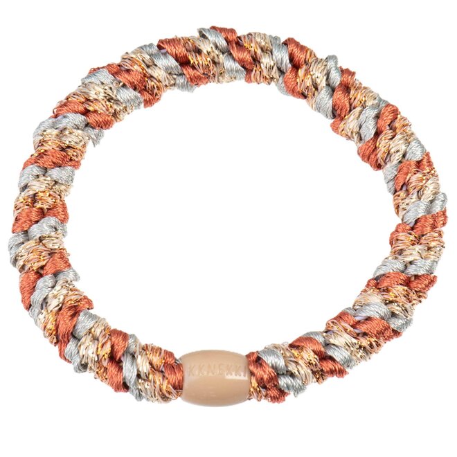 KKNEKKI Mix Light grey Terracotta glitter Hairband and bracelet