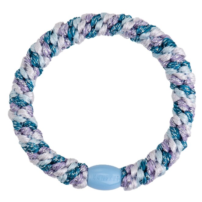 KKNEKKI Mix Lilac Blue glitter Hairband and bracelet