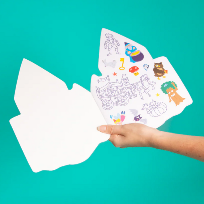 Omy - Magic Coloring book & stickers