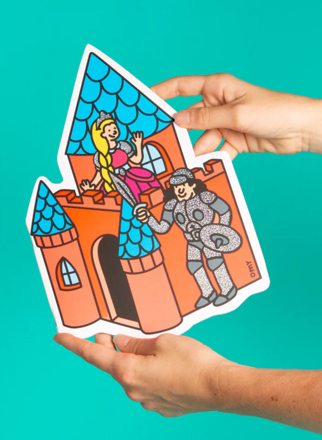 Omy - Magic Coloring book & stickers