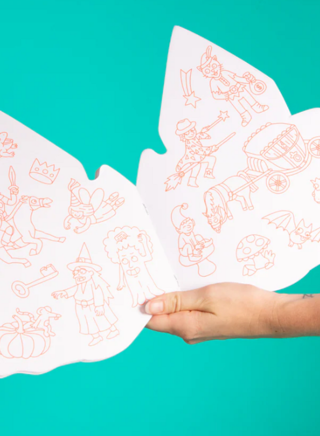 Omy - Magic Coloring book & stickers