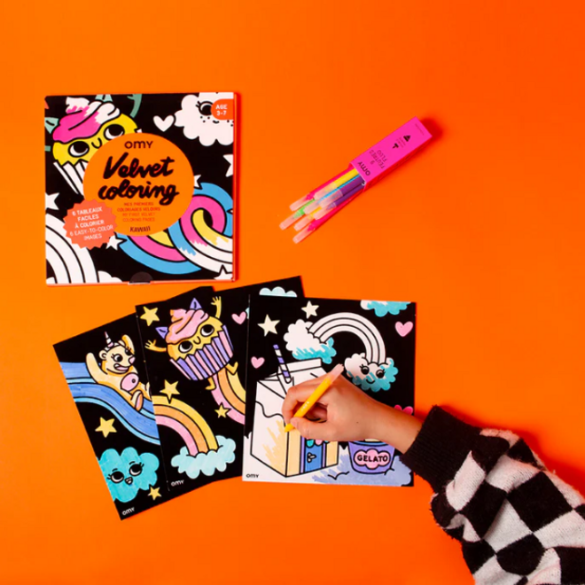 Omy - Kawaii - Velvet Coloring Page