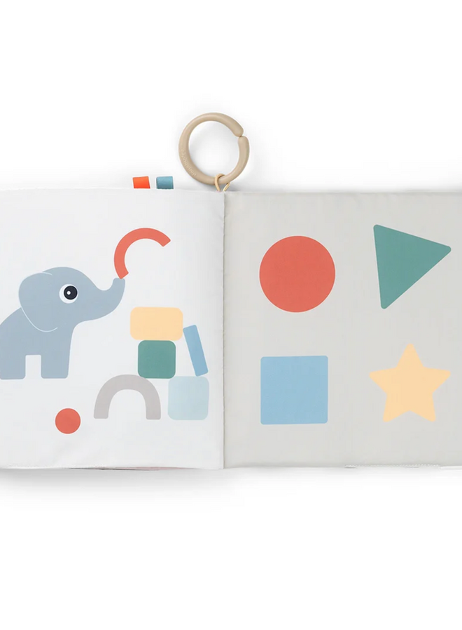 Done By Deer - Tummy time soft book - Deer friends