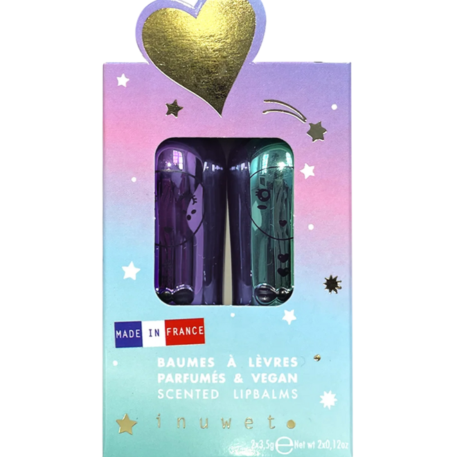 Inuwet - Duo baumes Noël rainbow