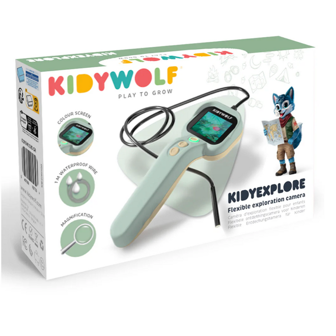 Kidywolf - KIDYXPLORE camera Groen