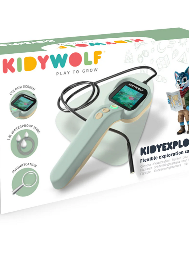 Kidywolf - KIDYXPLORE camera Groen