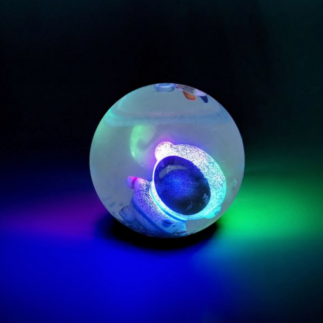 Legami - Light up bouncy ball - Space
