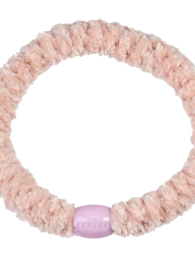 KKNEKKI Velvet dusty light pink Hairband and bracelet